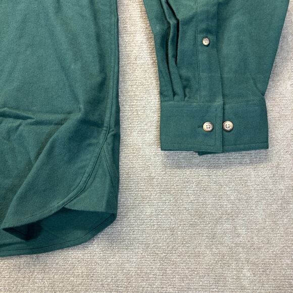 Beretta Chamois Shooting Shirt Mens XL Heavy Flannel Long Sleeve Button Down NEW - Picture 6 of 12